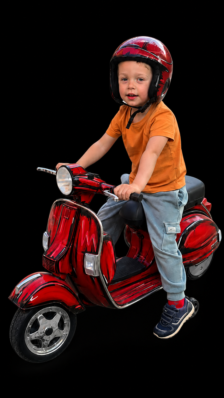 vespa electrique enfant max 15 kgs